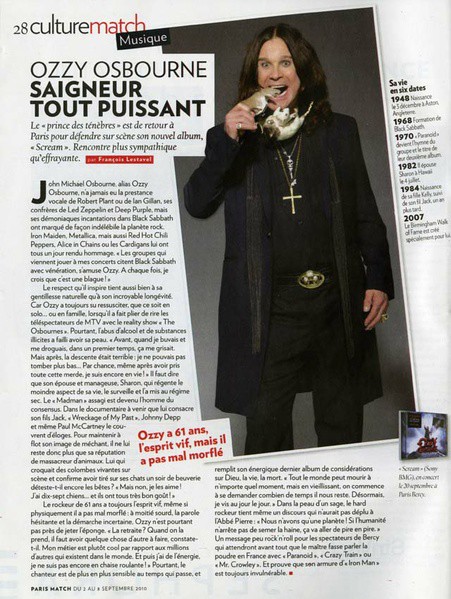 OZZY OSBOURNE