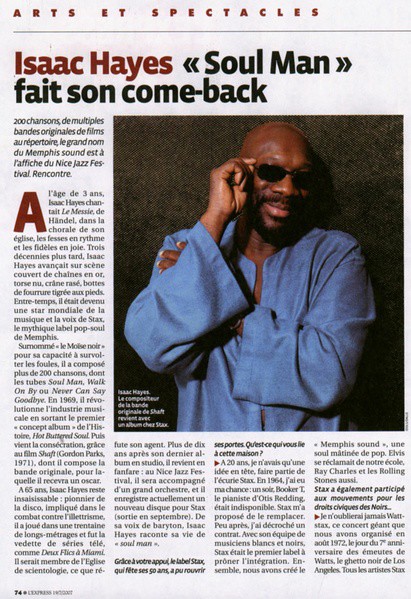 Isaac HAYES